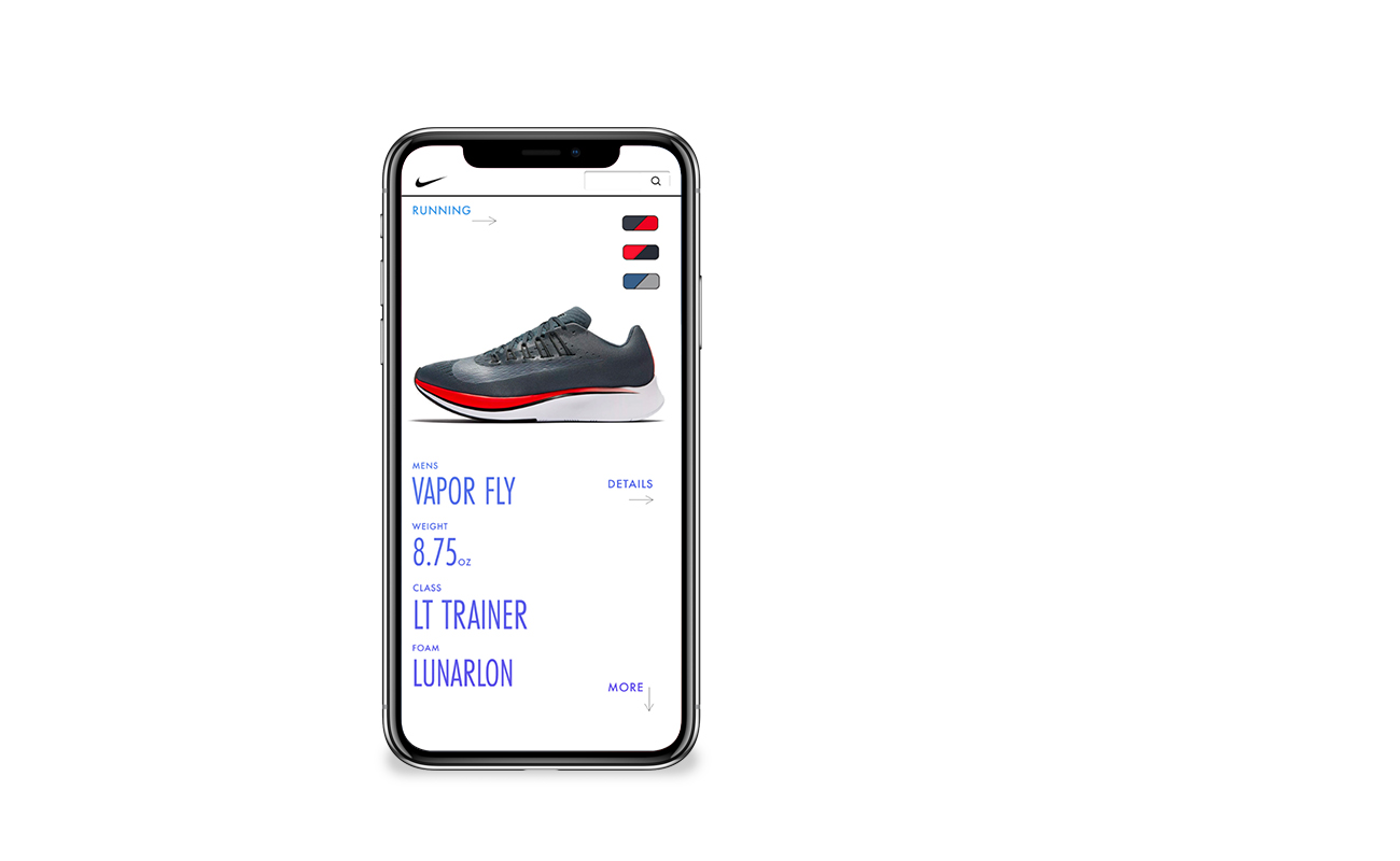 Nike Mobile Interaction